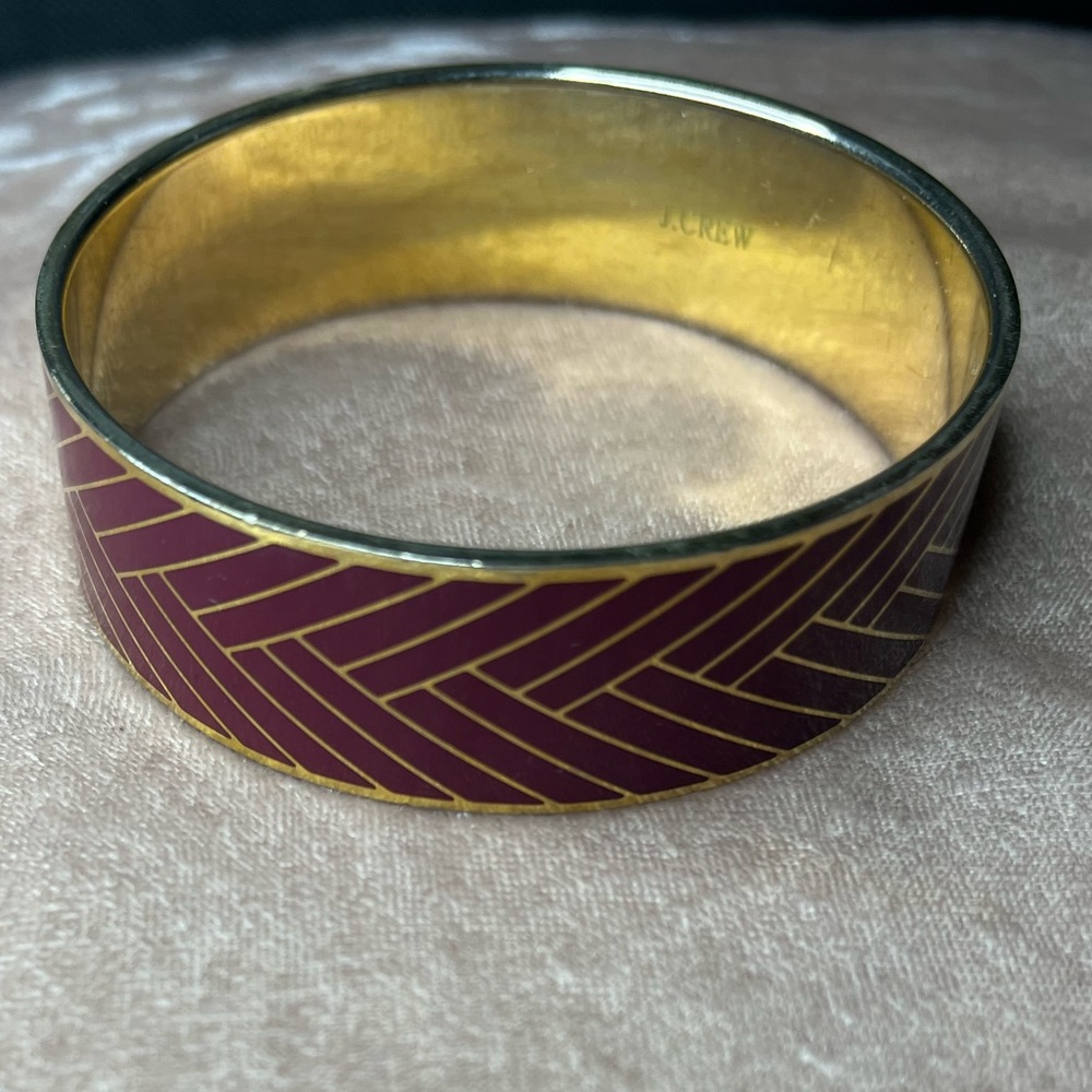 ✨SALE✨ J. Crew purple and gold bangle bracelet